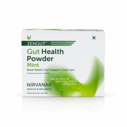 ZENGUT Gut Health Powder with Probiotics & Prebiotics | Mint for Bloat Relief, Digestion Support & Daily Gut Care